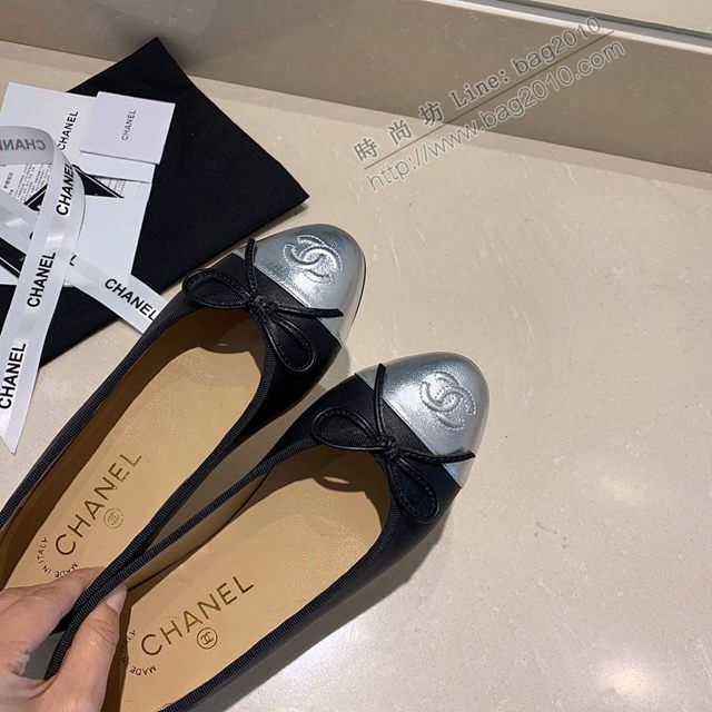 Chanel女鞋 香奈兒頂級芭蕾舞鞋 Chanel羊皮舒適平底鞋  naq1069